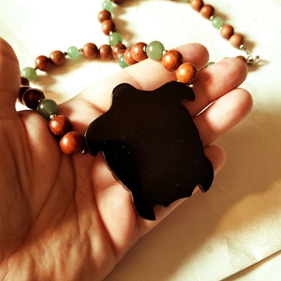 Gorgeous VTG Lee Sands Turtle Necklace - Picture 4 of 5